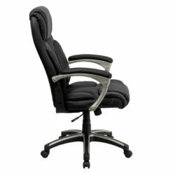 High Back Folding Black Leather Executive Swivel Chair With Arms - By Flash Furniture - Madison Seating -furniture Shop High Back Folding Black Leather Executive Swivel Chair with Arms by Flash Furniture 6