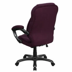High Back Grape Microfiber Contemporary Executive Swivel Chair With Arms - By Flash Furniture - Madison Seating -furniture Shop High Back Grape Microfiber Contemporary Executive Swivel Chair with Arms by Flash Furniture 4