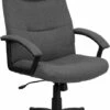 High Back Gray Fabric Executive Swivel Chair With Arms - By Flash Furniture - Madison Seating -furniture Shop High Back Gray Fabric Executive Swivel Chair with Arms by Flash Furniture