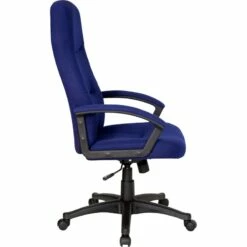 High Back Navy Blue Fabric Executive Swivel Chair With Arms - By Flash Furniture - Madison Seating -furniture Shop High Back Navy Blue Fabric Executive Swivel Chair with Arms by Flash Furniture 1