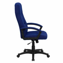 High Back Navy Blue Fabric Executive Swivel Chair With Arms - By Flash Furniture - Madison Seating -furniture Shop High Back Navy Blue Fabric Executive Swivel Chair with Arms by Flash Furniture 2