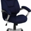 High Back Navy Blue Microfiber Contemporary Executive Swivel Chair With Arms - By Flash Furniture - Madison Seating -furniture Shop High Back Navy Blue Microfiber Contemporary Executive Swivel Chair with Arms by Flash Furniture