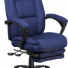 High Back Navy Fabric Executive Reclining Swivel Office Chair With Comfort Coil Seat Springs And Padded Arms - By Flash Furniture - Madison Seating -furniture Shop High Back Navy Fabric Executive Reclining Swivel Office Chair with Comfort Coil Seat Springs and Padded Arms by Flash Furniture