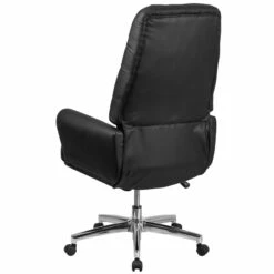 High Back Traditional Tufted Black Leather Executive Swivel Chair With Arms - By Flash Furniture - Madison Seating -furniture Shop High Back Traditional Tufted Black Leather Executive Swivel Chair with Arms by Flash Furniture 2 1