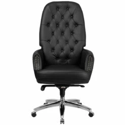 High Back Traditional Tufted Black Leather Multifunction Executive Swivel Chair With Arms - By Flash Furniture - Madison Seating -furniture Shop High Back Traditional Tufted Black Leather Multifunction Executive Swivel Chair with Arms by Flash Furniture 3