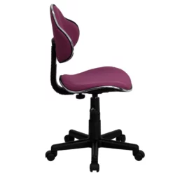 Lavender Fabric Ergonomic Swivel Task Chair - By Flash Furniture - Madison Seating -furniture Shop Lavender Fabric Ergonomic Swivel Task Chair by Flash Furniture 2