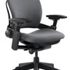Leap Chair V2 In Coal Fabric By Steelcase - Madison Seating -furniture Shop Leap Chair V2 by Steelcase Fabric Coal