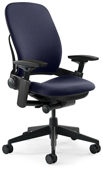 Leap Chair V2 In Dark Blue Fabric By Steelcase - Madison Seating 3 Leap Chair V2 In Dark Blue Fabric By Steelcase - Madison Seating