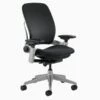 Leap Chair V2 With Platinum Base And Frame By Steelcase - Madison Seating -furniture Shop Leap Chair V2 with Platinum Base and Frame by Steelcase