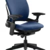Leap Chair V2 In Blue Fabric By Steelcase - Madison Seating 2 Leap Chair V2 In Blue Fabric By Steelcase - Madison Seating -furniture Shop Leap V2 by Steelcase