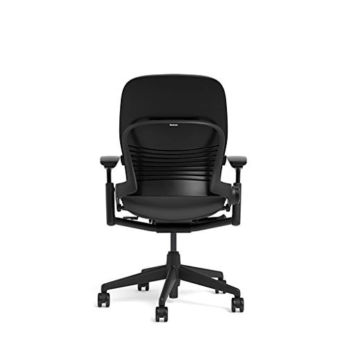 Leap Chair V2 In Black Leather By Steelcase - Madison Seating 5 Leap Chair V2 In Black Leather By Steelcase - Madison Seating - Image 3