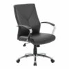 LeatherPlus Executive Chair With Black LeatherPlus Upholstery By Boss Office Products - Madison Seating -furniture Shop LeatherPlus Executive Chair with Black LeatherPlus Upholstery by Boss Office Products