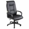 LeatherPlus High-Back Executive Office Chair - Without Knee Tilt By Boss Office Products - Madison Seating -furniture Shop LeatherPlus High Back Executive Office Chair Without Knee Tilt by Boss Office Products