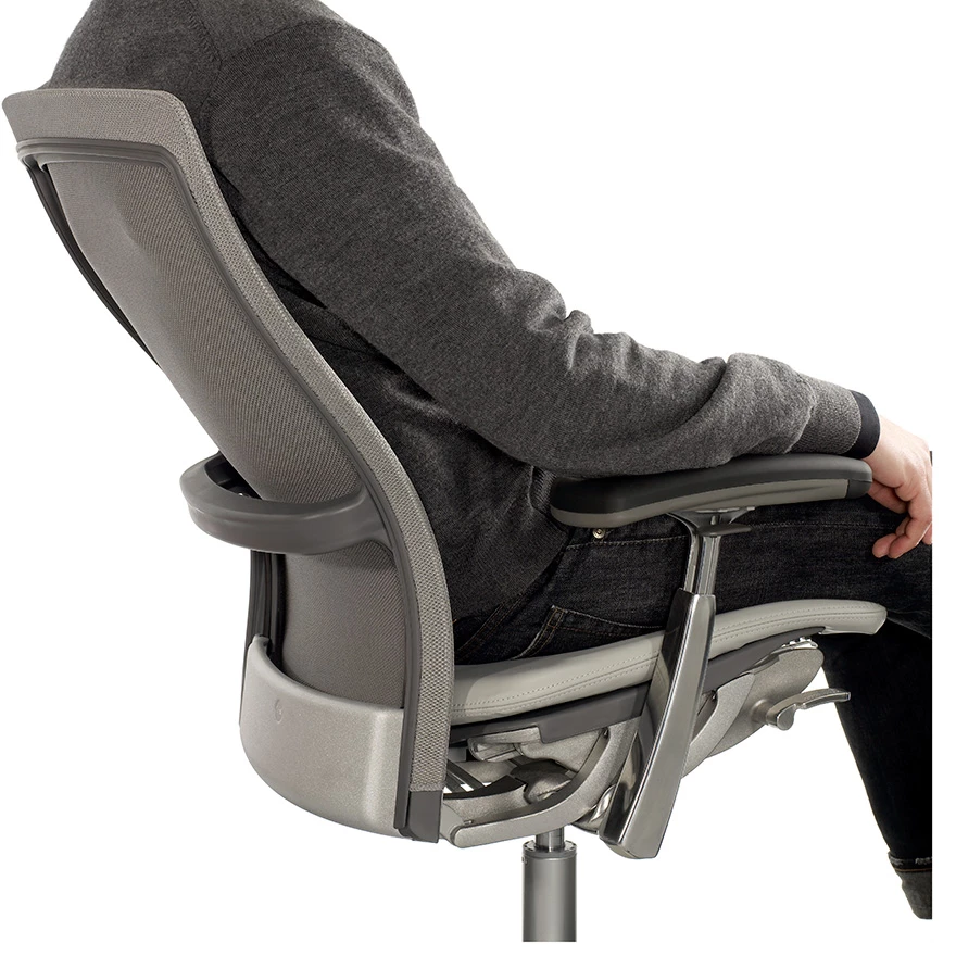 Life Chair Fully Adjustable By Knoll In Grey - Madison Seating 5 Life Chair Fully Adjustable By Knoll In Grey - Madison Seating - Image 3