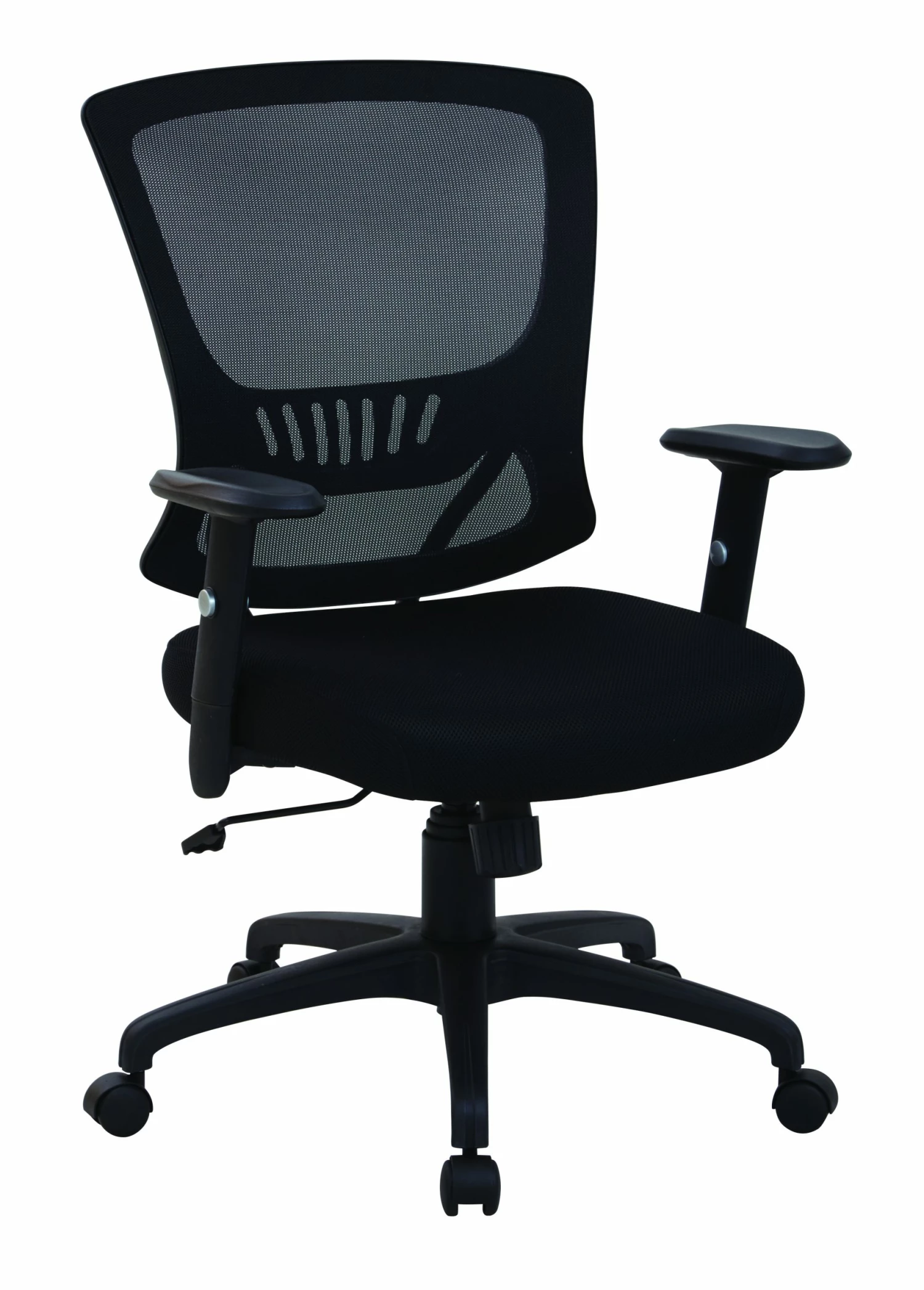 Mesh Back & Seat Locking Tilt Task Chair By Work Smart - Office Star - Madison Seating 3 Mesh Back & Seat Locking Tilt Task Chair By Work Smart - Office Star - Madison Seating