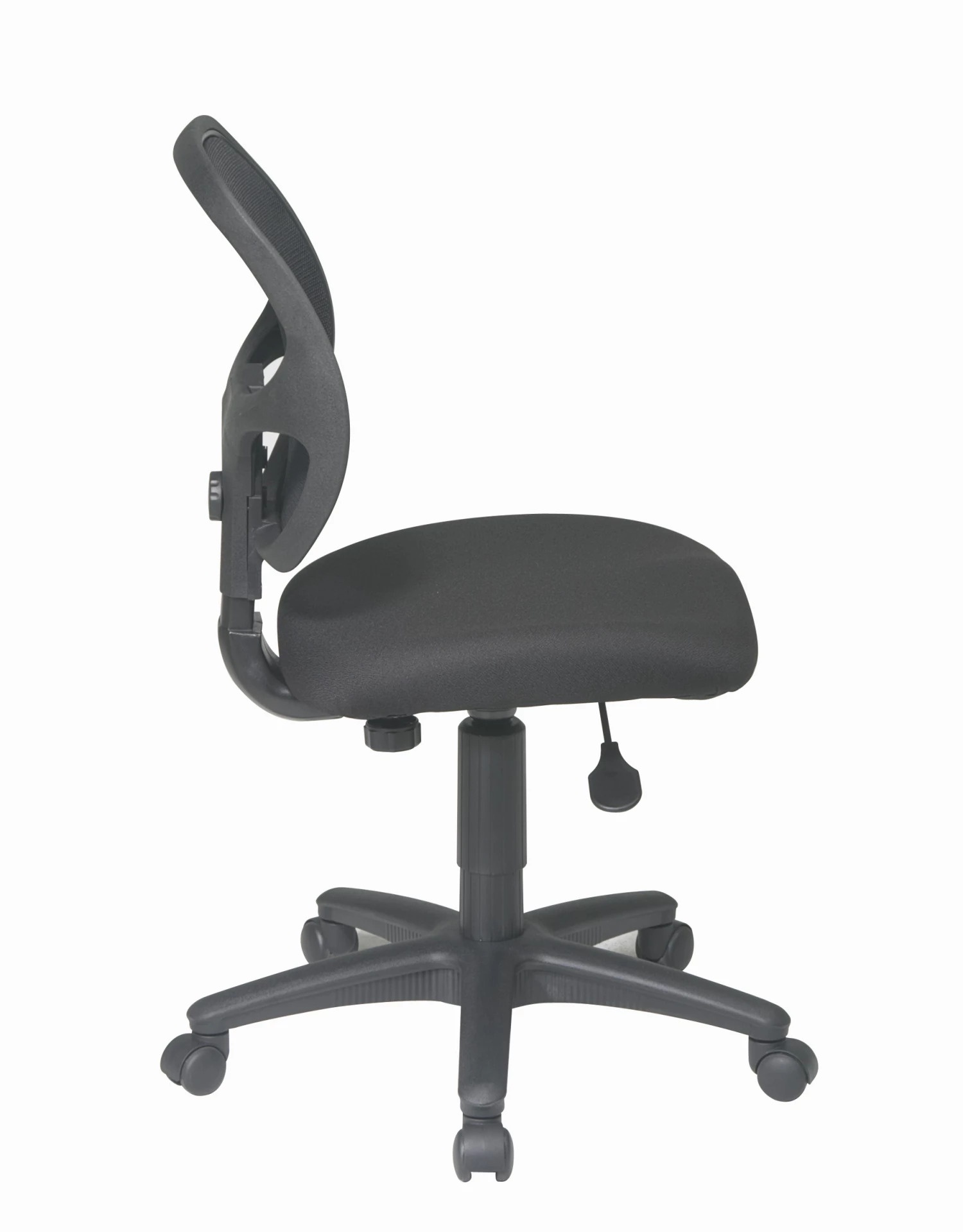 Mesh Screen Back Task Chair With Fabric Seat By Work Smart - Office Star - Madison Seating 6 Mesh Screen Back Task Chair With Fabric Seat By Work Smart - Office Star - Madison Seating - Image 4