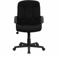 Mid-Back Black Fabric Executive Swivel Chair With Nylon Arms - By Flash Furniture - Madison Seating 14 Mid-Back Black Fabric Executive Swivel Chair With Nylon Arms - By Flash Furniture - Madison Seating -furniture Shop Mid Back Black Fabric Executive Swivel Chair with Nylon Arms by Flash Furniture 5