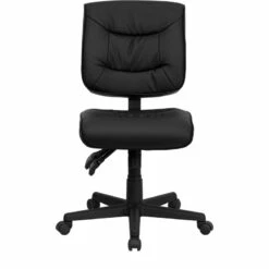 Mid-Back Black Leather Multifunction Swivel Task Chair - By Flash Furniture - Madison Seating 14 Mid-Back Black Leather Multifunction Swivel Task Chair - By Flash Furniture - Madison Seating -furniture Shop Mid Back Black Leather Multifunction Swivel Task Chair by Flash Furniture 5