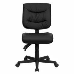 Mid-Back Black Leather Multifunction Swivel Task Chair - By Flash Furniture - Madison Seating 15 Mid-Back Black Leather Multifunction Swivel Task Chair - By Flash Furniture - Madison Seating -furniture Shop Mid Back Black Leather Multifunction Swivel Task Chair by Flash Furniture 6