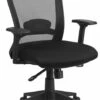 Mid-Back Black Mesh Executive Swivel Chair With Back Angle Adjustment And Adjustable Arms - By Flash Furniture - Madison Seating -furniture Shop Mid Back Black Mesh Executive Swivel Chair with Back Angle Adjustment and Adjustable Arms by Flash Furniture