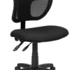 Mid-Back Black Mesh Swivel Task Chair - By Flash Furniture - Madison Seating -furniture Shop Mid Back Black Mesh Swivel Task Chair by Flash Furniture 7