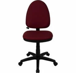 Mid-Back Burgundy Fabric Multifunction Swivel Task Chair With Adjustable Lumbar Support - By Flash Furniture - Madison Seating -furniture Shop Mid Back Burgundy Fabric Multifunction Swivel Task Chair with Adjustable Lumbar Support by Flash Furniture 6