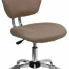 Mid-Back Coffee Brown Mesh Swivel Task Chair With Chrome Base - By Flash Furniture - Madison Seating -furniture Shop Mid Back Coffee Brown Mesh Swivel Task Chair with Chrome Base by Flash Furniture