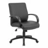 Mid Back Executive Chair - With Knee Tilt By Boss Office Products - Madison Seating 1 Mid Back Executive Chair - With Knee Tilt By Boss Office Products - Madison Seating -furniture Shop Mid Back Executive Chair With Knee Tilt by Boss Office Products