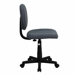 Mid-Back Gray Fabric Swivel Task Chair - By Flash Furniture - Madison Seating -furniture Shop Mid Back Gray Fabric Swivel Task Chair by Flash Furniture 2