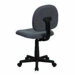 Mid-Back Gray Fabric Swivel Task Chair - By Flash Furniture - Madison Seating -furniture Shop Mid Back Gray Fabric Swivel Task Chair by Flash Furniture 4