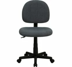 Mid-Back Gray Fabric Swivel Task Chair - By Flash Furniture - Madison Seating -furniture Shop Mid Back Gray Fabric Swivel Task Chair by Flash Furniture 5