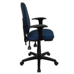 Mid-Back Navy Blue Fabric Multifunction Swivel Task Chair With Adjustable Lumbar Support And Adjustable Arms - By Flash Furniture - Madison Seating 11 Mid-Back Navy Blue Fabric Multifunction Swivel Task Chair With Adjustable Lumbar Support And Adjustable Arms - By Flash Furniture - Madison Seating -furniture Shop Mid Back Navy Blue Fabric Multifunction Swivel Task Chair with Adjustable Lumbar Support and Adjustable Arms by Flash Furniture 2