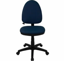 Mid-Back Navy Blue Fabric Multifunction Swivel Task Chair With Adjustable Lumbar Support - By Flash Furniture - Madison Seating -furniture Shop Mid Back Navy Blue Fabric Multifunction Swivel Task Chair with Adjustable Lumbar Support by Flash Furniture 6
