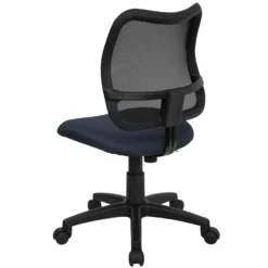 Mid-Back Navy Blue Mesh Swivel Task Chair - By Flash Furniture - Madison Seating 12 Mid-Back Navy Blue Mesh Swivel Task Chair - By Flash Furniture - Madison Seating -furniture Shop Mid Back Navy Blue Mesh Swivel Task Chair by Flash Furniture 3