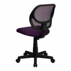 Mid-Back Purple Mesh Swivel Task Chair - By Flash Furniture - Madison Seating -furniture Shop Mid Back Purple Mesh Swivel Task Chair by Flash Furniture 2