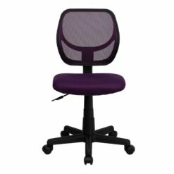 Mid-Back Purple Mesh Swivel Task Chair - By Flash Furniture - Madison Seating -furniture Shop Mid Back Purple Mesh Swivel Task Chair by Flash Furniture 3