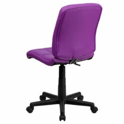 Mid-Back Purple Quilted Vinyl Swivel Task Chair - By Flash Furniture - Madison Seating 8 Mid-Back Purple Quilted Vinyl Swivel Task Chair - By Flash Furniture - Madison Seating -furniture Shop Mid Back Purple Quilted Vinyl Swivel Task Chair by Flash Furniture 2