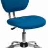 Mid-Back Turquoise Mesh Swivel Task Chair With Chrome Base - By Flash Furniture - Madison Seating -furniture Shop Mid Back Turquoise Mesh Swivel Task Chair with Chrome Base by Flash Furniture