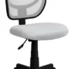 Mid-Back White Mesh Swivel Task Chair - By Flash Furniture - Madison Seating -furniture Shop Mid Back White Mesh Swivel Task Chair by Flash Furniture