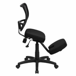 Mobile Ergonomic Kneeling Swivel Task Chair With Black Mesh Back - By Flash Furniture - Madison Seating -furniture Shop Mobile Ergonomic Kneeling Swivel Task Chair with Black Mesh Back by Flash Furniture 2