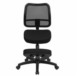 Mobile Ergonomic Kneeling Swivel Task Chair With Black Mesh Back - By Flash Furniture - Madison Seating -furniture Shop Mobile Ergonomic Kneeling Swivel Task Chair with Black Mesh Back by Flash Furniture 5