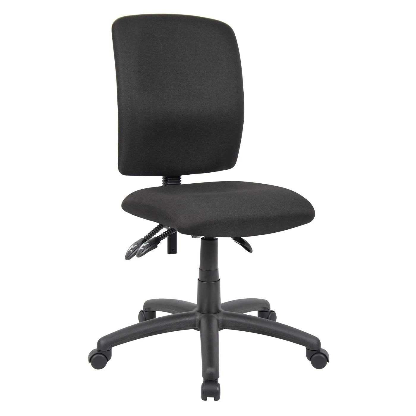 Multi-Function Armless Task Chair By Boss Office Products - Madison Seating 3 Multi-Function Armless Task Chair By Boss Office Products - Madison Seating