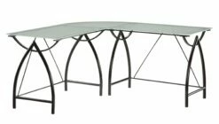 Newport L-Shape Computer Desk By OSP Designs - Office Star - Madison Seating