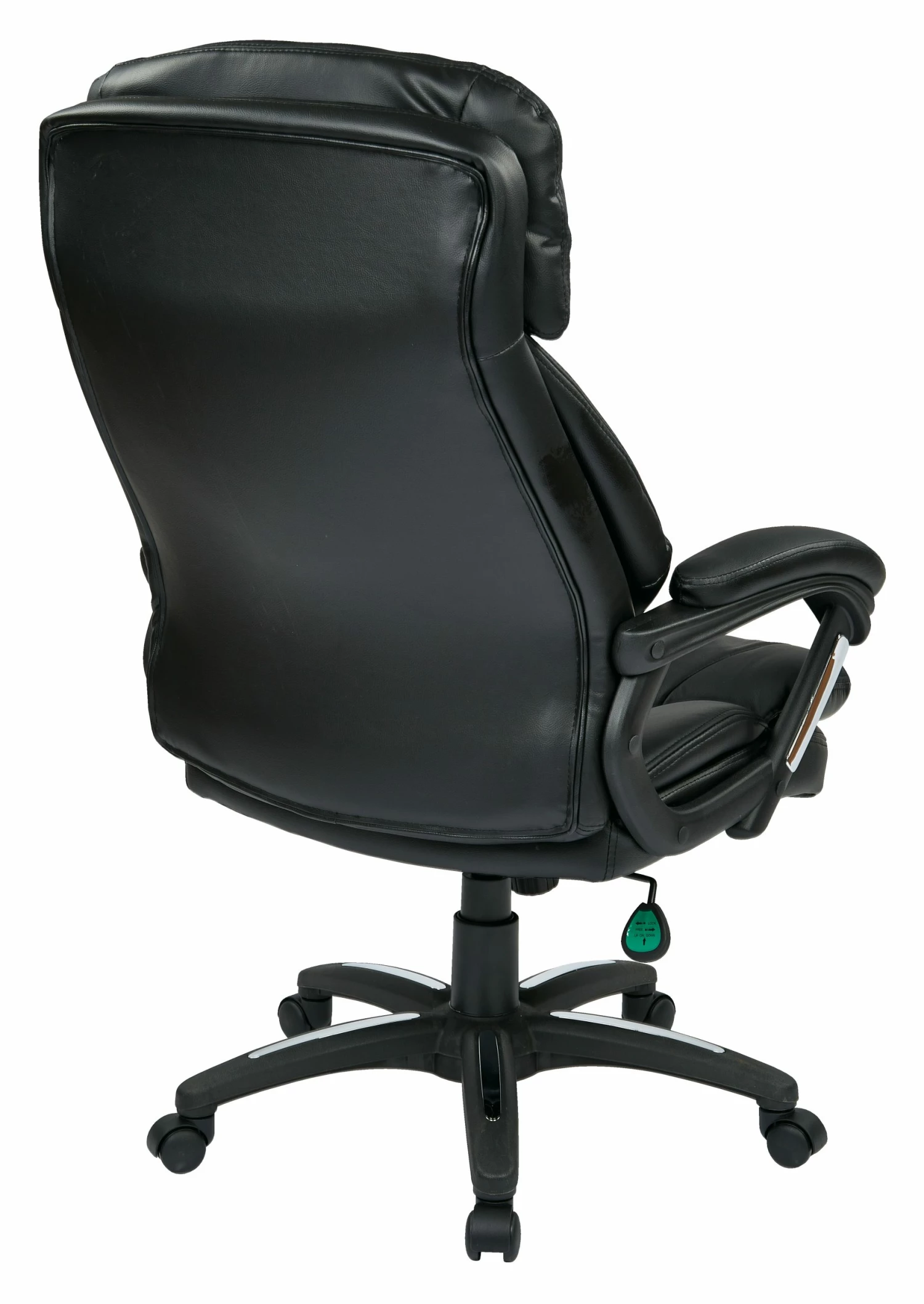 Oversized Faux Leather Executive Chair By Work Smart - Office Star - Madison Seating 4 Oversized Faux Leather Executive Chair By Work Smart - Office Star - Madison Seating - Image 2