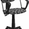 Peace Sign Printed Swivel Task Chair With Arms - By Flash Furniture - Madison Seating -furniture Shop Peace Sign Printed Swivel Task Chair with Arms by Flash Furniture