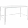 Pia Contemporary Desk In White By LumiSource - Madison Seating