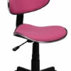 Pink Fabric Ergonomic Swivel Task Chair - By Flash Furniture - Madison Seating -furniture Shop Pink Fabric Ergonomic Swivel Task Chair by Flash Furniture
