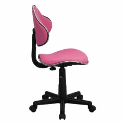 Pink Fabric Ergonomic Swivel Task Chair - By Flash Furniture - Madison Seating -furniture Shop Pink Fabric Ergonomic Swivel Task Chair by Flash Furniture 2