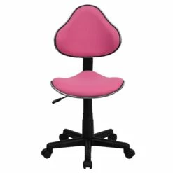 Pink Fabric Ergonomic Swivel Task Chair - By Flash Furniture - Madison Seating -furniture Shop Pink Fabric Ergonomic Swivel Task Chair by Flash Furniture 5