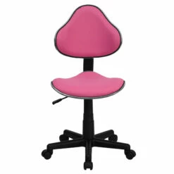 Pink Fabric Ergonomic Swivel Task Chair - By Flash Furniture - Madison Seating -furniture Shop Pink Fabric Ergonomic Swivel Task Chair by Flash Furniture 6